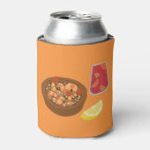 エビとサングリア 缶クーラー (缶正面)