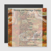 エビとソーセージのガンボレシピ簡単 (正面/裏面)