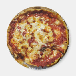 エビとチーズピザ食品 マグネット