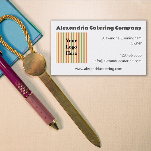 エビとレモンのケータリングとフードプラッタ写真 名刺