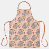 エビと卵の麺(大) エプロン (正面)