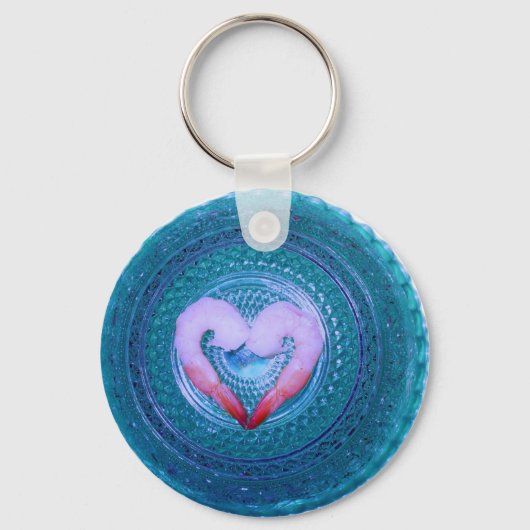 エビと言う人 キーホルダー (正面)