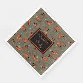 エビのカクテルパーティーザプレイスナプキンス (コーナー)