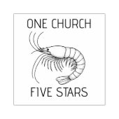 エビのスタンプ ラバースタンプ (インプリント)