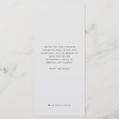 エビのボイル | 海鮮ボイルをテーマにしたグレー メニュー (裏面)