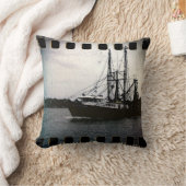 エビのボート クッション (ブランケット)