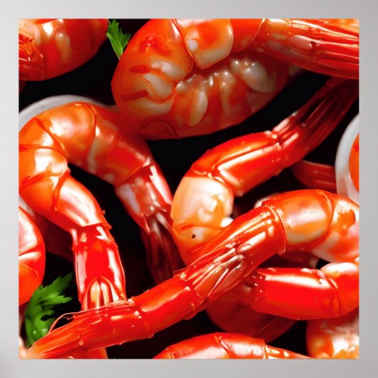 エビのポスター ポスター (正面)