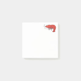 エビのポストイットノート ポストイット