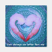 エビのマグネット2個 マグネット (正面)