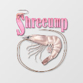 エビの切り株 ウィンドウサイン (シート)