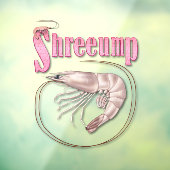 エビの切り株 ウィンドウサイン (シート3)