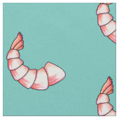 エビの尾 ファブリック (クローズアップ)