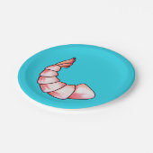 エビの尾 ペーパープレート (アングル)