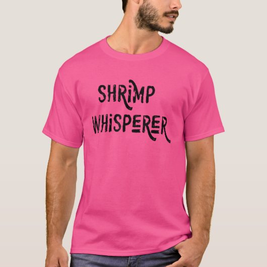 エビの泡立て Tシャツ (正面)