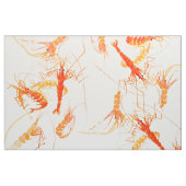 エビの生地 ファブリック (ファットクウォーター)