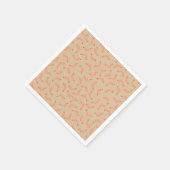 エビの赤ちゃんシャワー スタンダードカクテルナプキン (角)