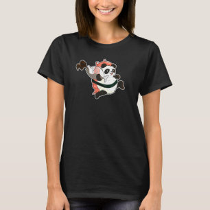 エビを盗んだ可愛いパンダ寿司Fi Tシャツ