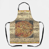 エビアルフレドピザアクリルウォールアート エプロン (正面)
