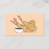 エビエビえび天日本のぷら料理 名刺 (正面)