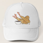 エビエビ天ぷら日本の食品店 キャップ (正面)