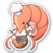 エビチャーハン シール (正面)