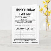 エビデンス カード (黄色い花)