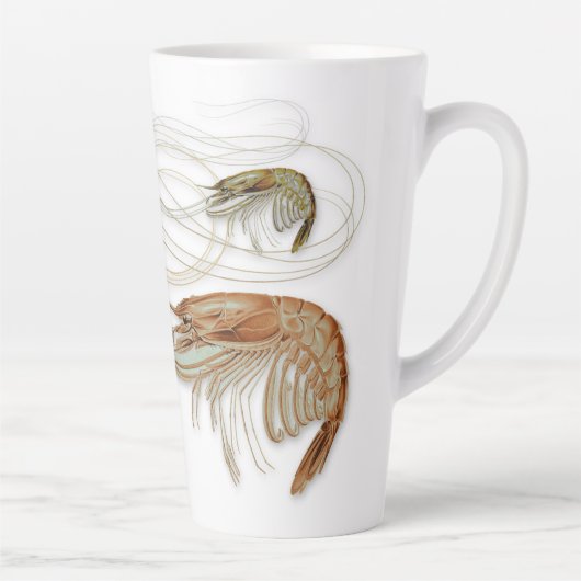 エビファミリートールラテマグカップ カフェラテマグ (右)