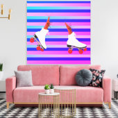 エビファンキーウォールアート キャンバスプリント (インサイチュ (リビング))