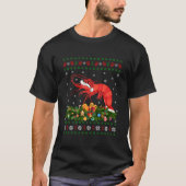 エビフィッシュサンタ 丑いエビ Tシャツ (正面)
