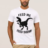 エビフライTシャツ、エビ好き Tシャツ (正面)