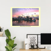 エビボーツセントグランドアイル ポスター (ホームオフィス)