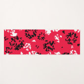 エビラ – 抽象デザイン ヨガマット (正面(横))