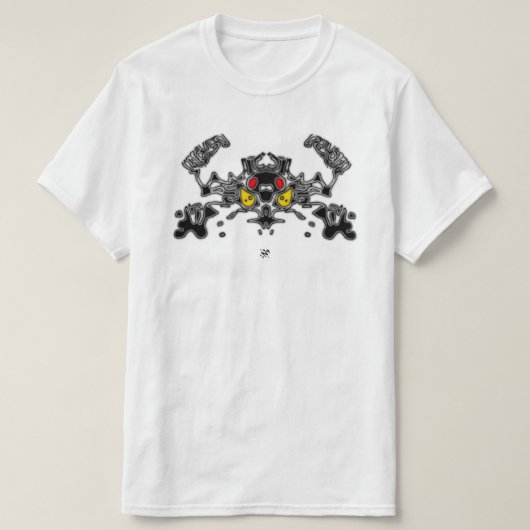 エビルカニ2 Tシャツ (デザイン正面)