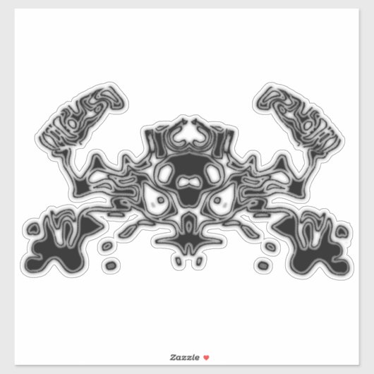 エビルカニ6 シール (シート)