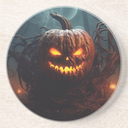 エビルカボチャ コースター (正面)