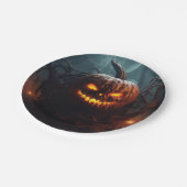 エビルカボチャ ペーパープレート (アングル)