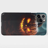 エビルカボチャ iPhoneケース (裏面横)