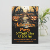 エビルカボンプキンズインザフォレストハローウィンパーティ 招待状 (スタンド正面)