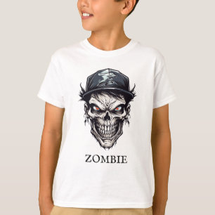 エビル邪悪な完全に死んでいなゾンビキャラクター Tシャツ