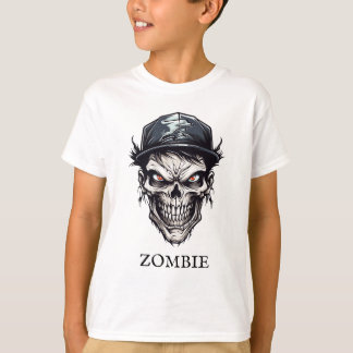 エビル邪悪な完全に死んでいなゾンビキャラクター Tシャツ
