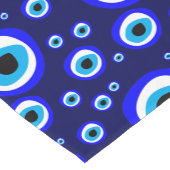 エビル・アイ・タリスマン・アラビア・アミュレット/トルコ語(ギリシャ) ショートテーブルランナー (コーナー)