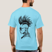 エビ伝統的フラッシュTシャツコレクション Tシャツ (裏面)