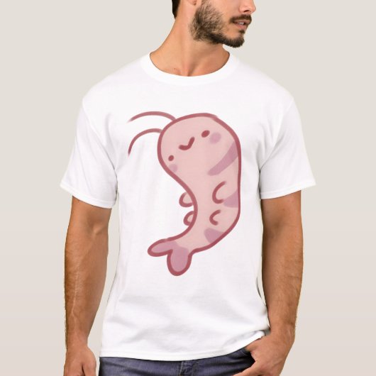エビ動物魔法 Tシャツ (正面)