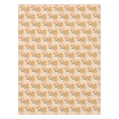 エビ天ぷら日本のレストランフード テーブルクロス (正面)