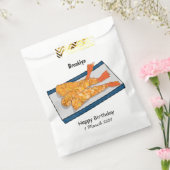 エビ天ぷら漫画イラストレーション フェイバーバッグ (封をした状態)