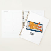 エビ天ぷら漫画イラストレーション プランナー手帳 (ディスプレー)