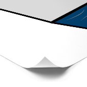 エビ天ぷら漫画イラストレーション ポスター (コーナー)