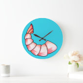 エビ尾 ラージ壁時計 (ホーム)