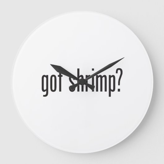 エビ得 ラージ壁時計 (正面)