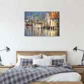 エビ船。 キャンバスプリント (インサイチュ (寝室))